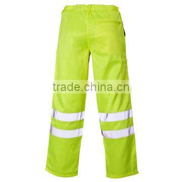 Online star product yellow colour reflective tape work pants