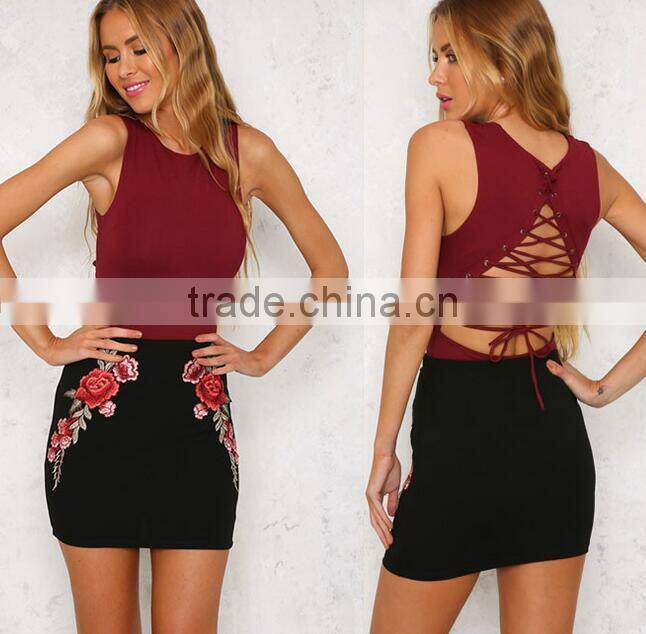 Runwaylover 119 Hollow Out 2017 Women Sexy Bodysuits