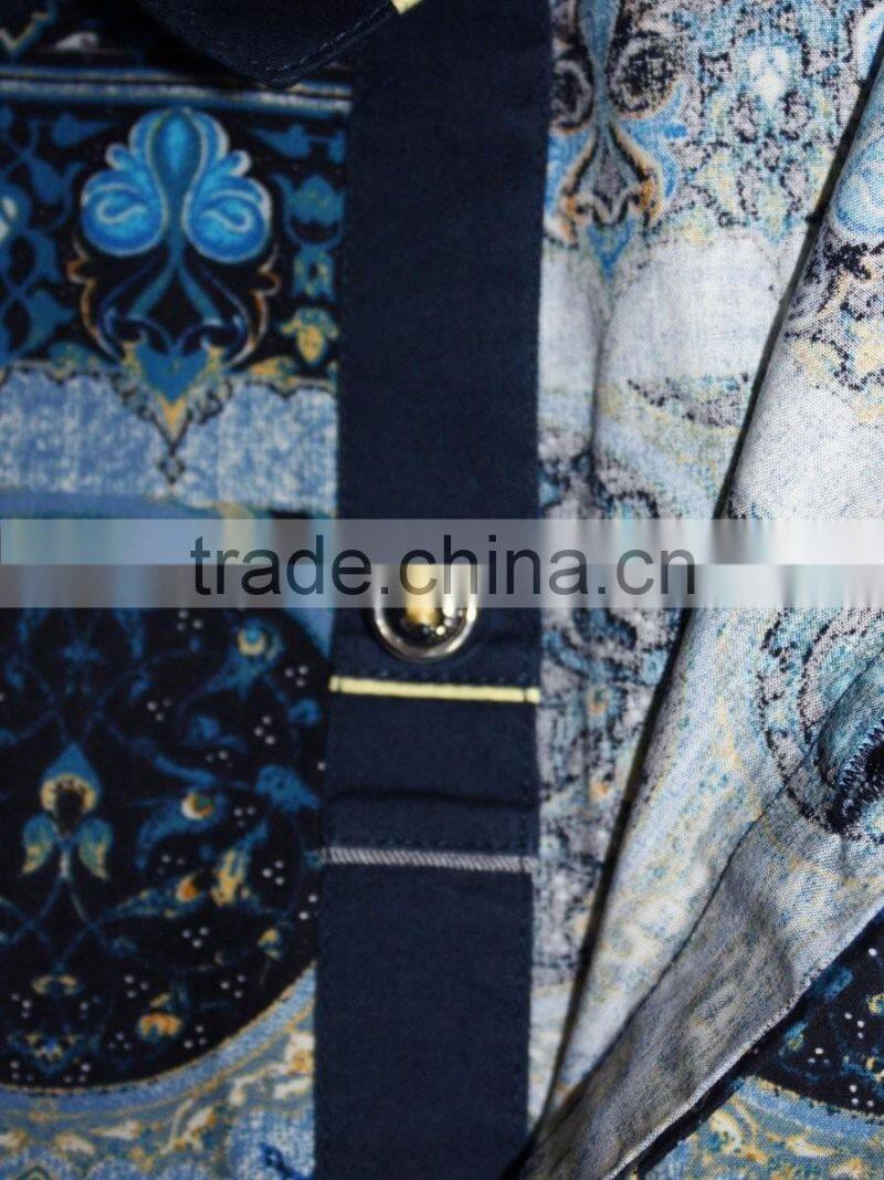 Blue Party Wear Shirt