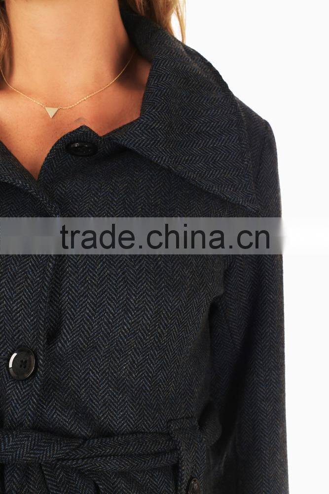 Maternity clothes manufacture Navy blue materity coat