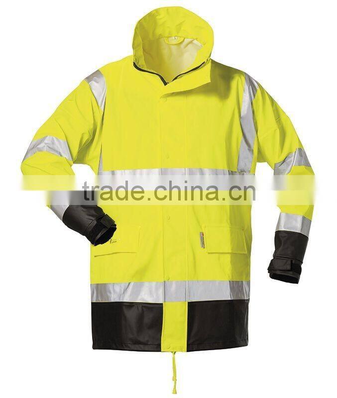 motorcycle raincoat waterproof pvc plain rain jacket
