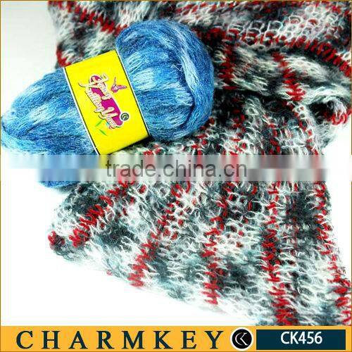 2013 new fancy metallic yarn for knitting hand acrylic knitting yarn hot sale