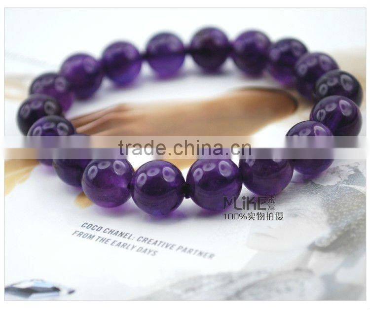 925 silver bracelet with Natural Amethyst M3016