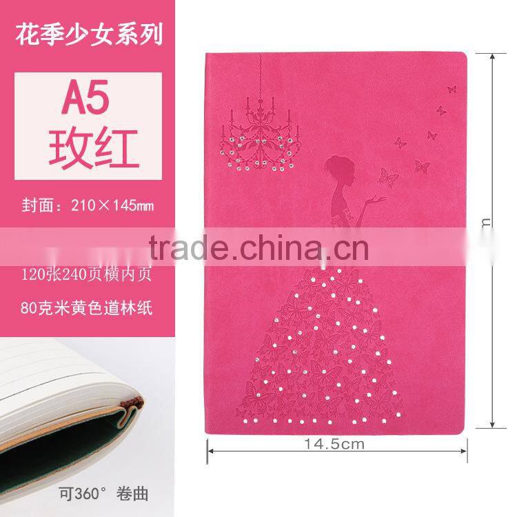 Soft Leather Notebook Cover For Office Use Or Diary Notebook