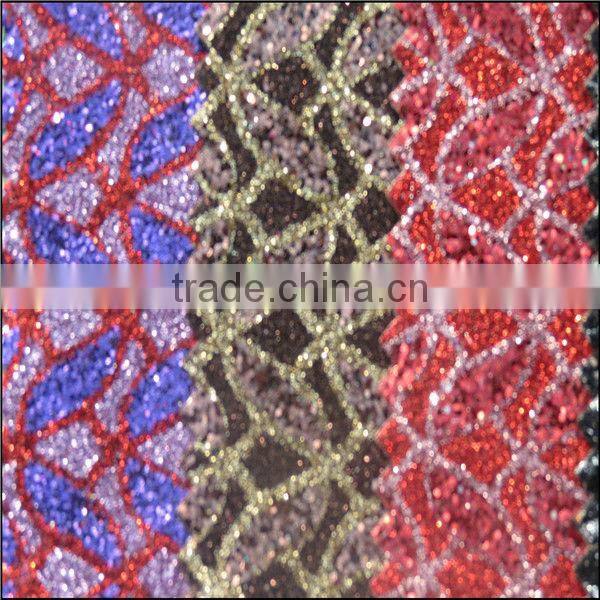Glitter pu resin for synthetic leather and pu leather for sofa Material