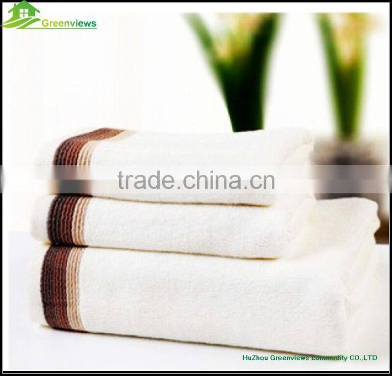 Eco-friendly Soft Bamboo Towel Set Factory Price Gift Bamboo Fiber Towel Set With Customized logo bamboo towel set