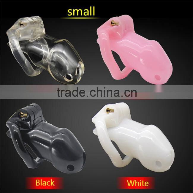 100% Biosourced Resin Male Chastity Device With 4 Size Penis Ring Cock Cages Ring Virginity Lock Belt Sex Toy for Men Penis Lock