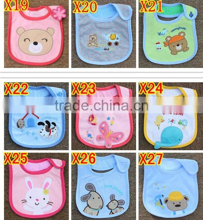 Wholesale in stock carters cotton baby bandana bibs M5040620