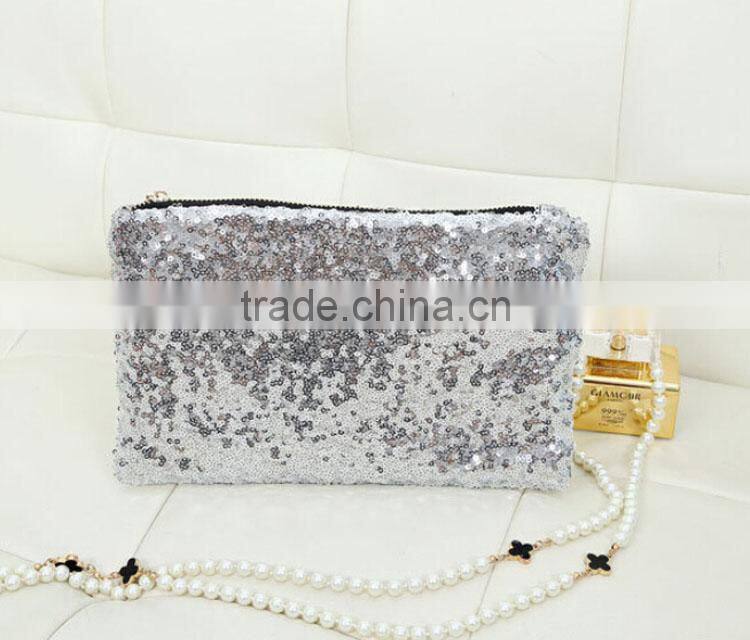 9 Colors Stock !! Bling Sequin evening party clutch bags