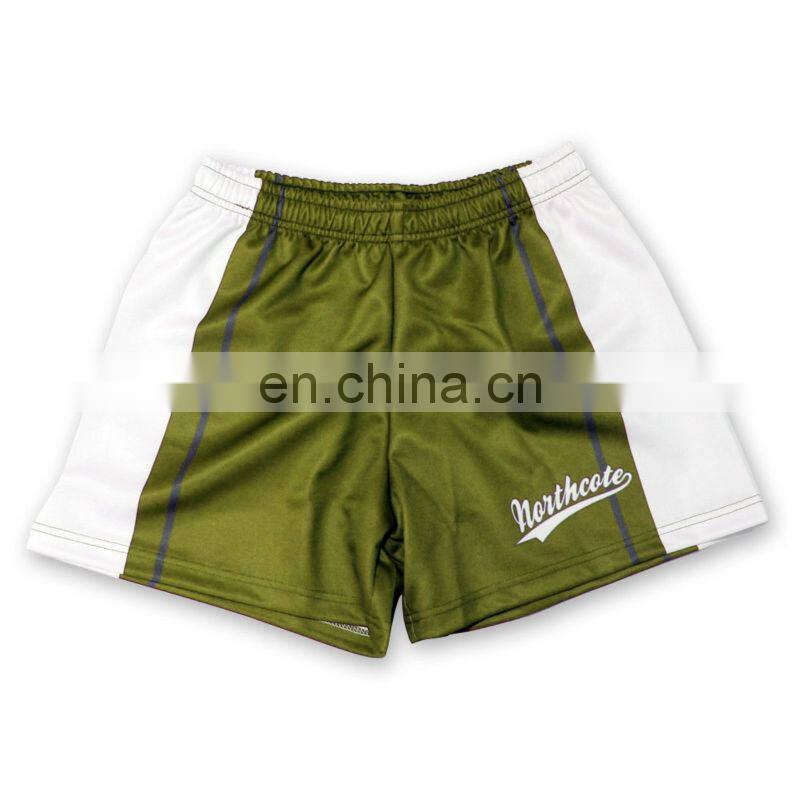 custom design sublimation running shorts