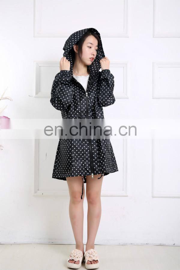 factory price new style waterproof jacket for woman
