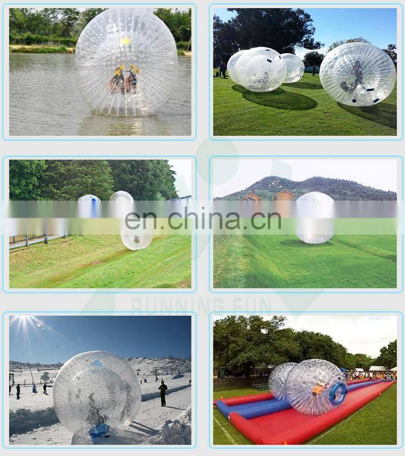 Outdoor colorful inflatable roller ball, globe riding ball,inside inflatable ball