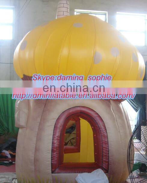 Color changing LED lighting Inflatable photo booth tent bar