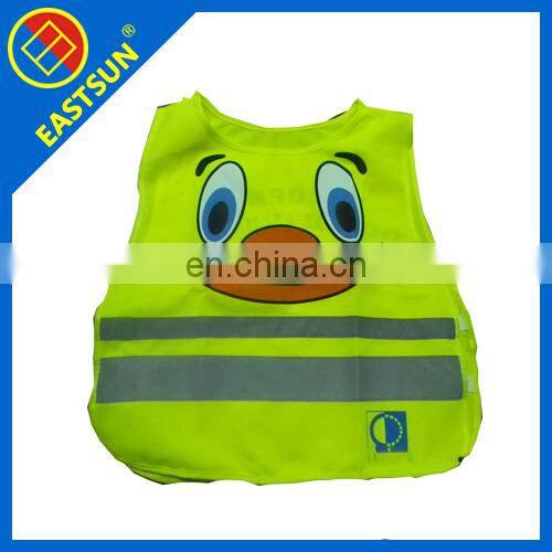 Attractive 100 cotton safety vest yellow safety vest