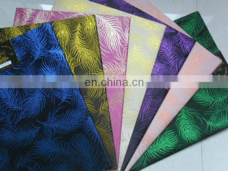7 Colors African Scarf Embroidery Sego Headtie Swiss Quality