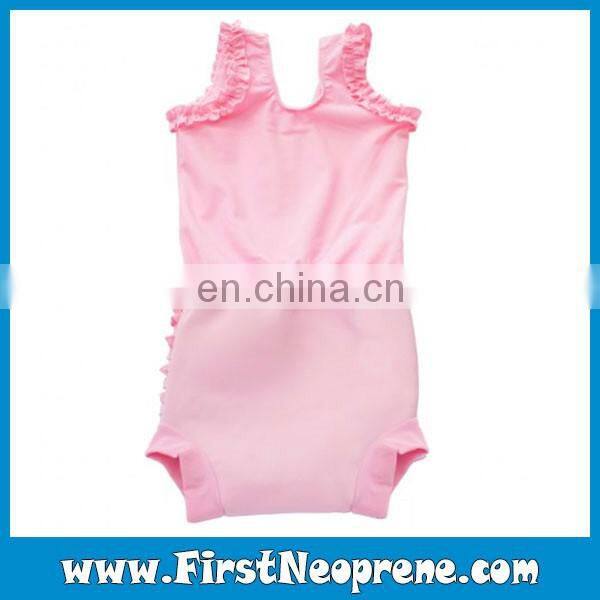 Shivering Flower In Watermelon Red Beach Neoprene Baby Wrap Cloth