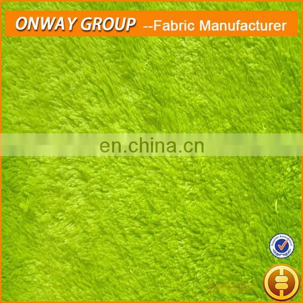 Onway Textile hatchi cotton poly fleece real indigo knitted denim fabric for sweaters