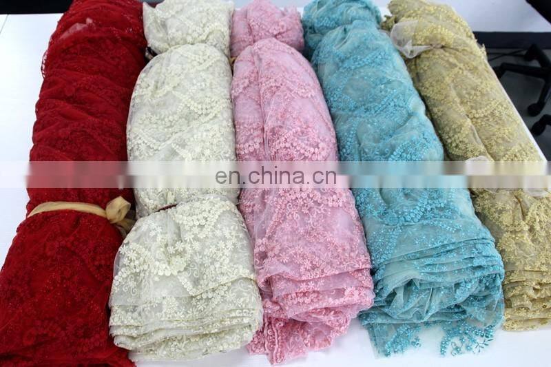 African wedding chemical laceNigeria party dress laceWholesale guipure lace round shape