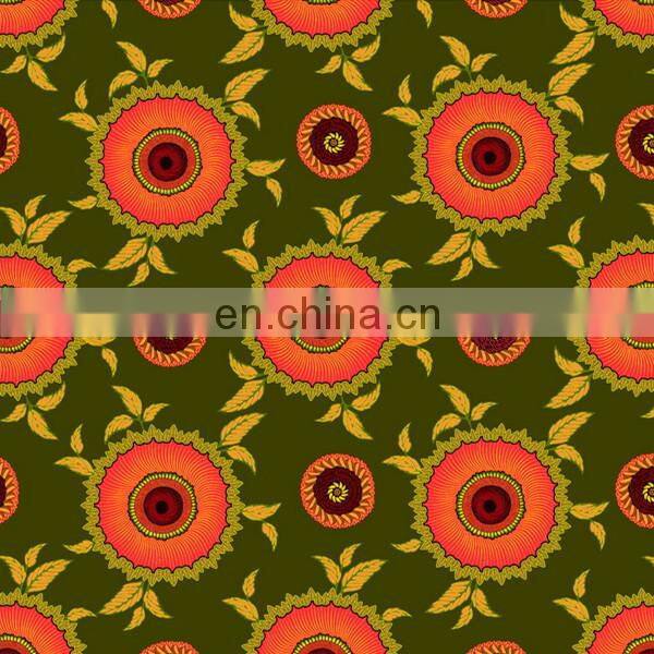 real manufacturer of hitarget brand african lace JAVA prints fabric clothing dress 100% cotton