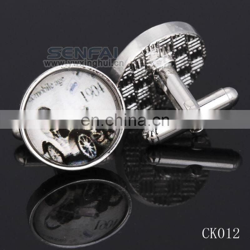 2014 Luxury Crystal cufflinks custom crystal cufflink butterfly cufflinks