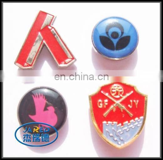 cheap custom enamel and epoxy pin badge wholesale