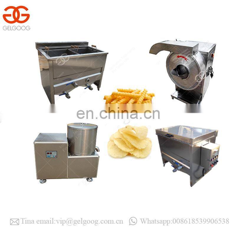 Fresh Frozen Full Automatic Potato Chips Making Machine Price