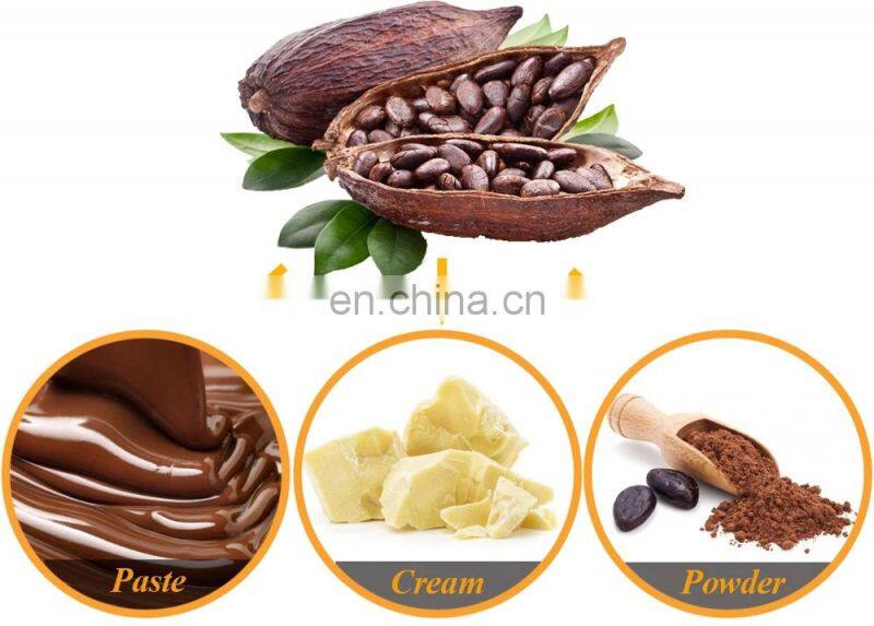NewTechnology Cocoa Butter Powder Making Machine Cocoa Bean Processing Line