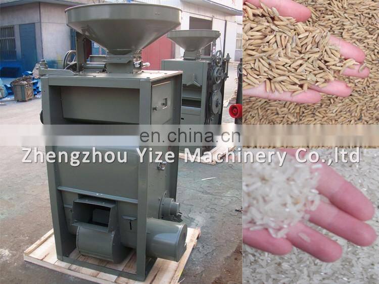 combined rice mill machine with diesel engine