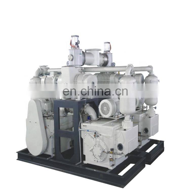 2X-30A 30/s 2 stage vrd slide valve rotary vane vacuum pump sold to Zambia
