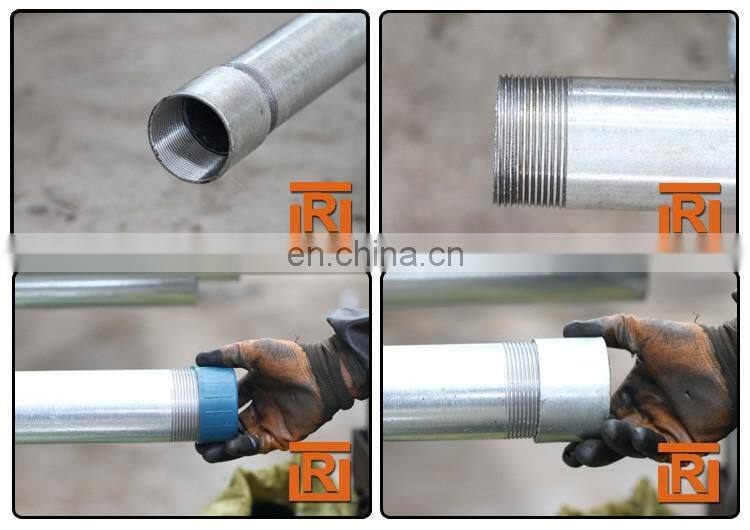 2.5 inch galvanized pipe greenhouse pipes fence post, 76mm gi tube price per ton