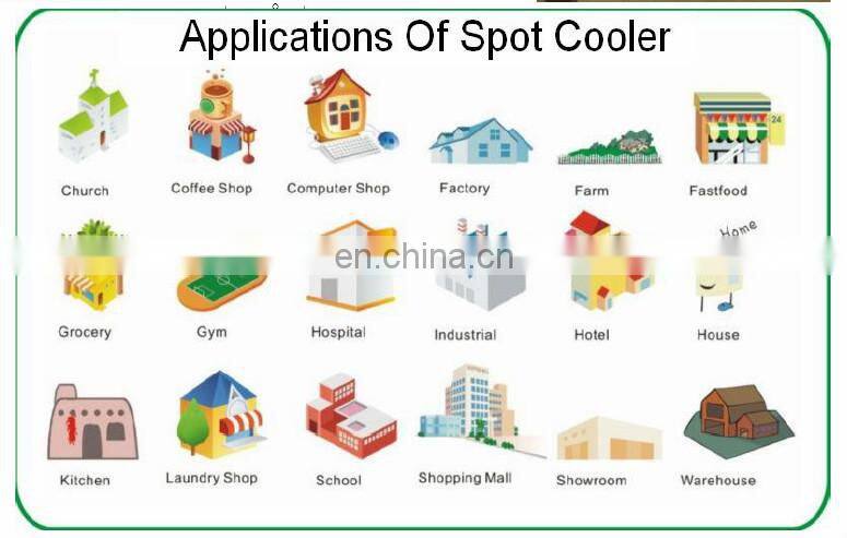 9828 BT--11241 BTU Super quality spot cooler portable air conditioner lowest price industrial.