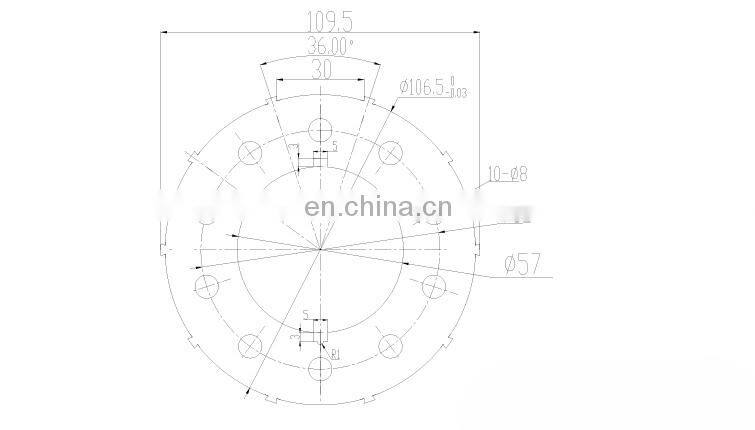 Custom engine hardware electrical 220mm stator winding coil with magnetic rotor