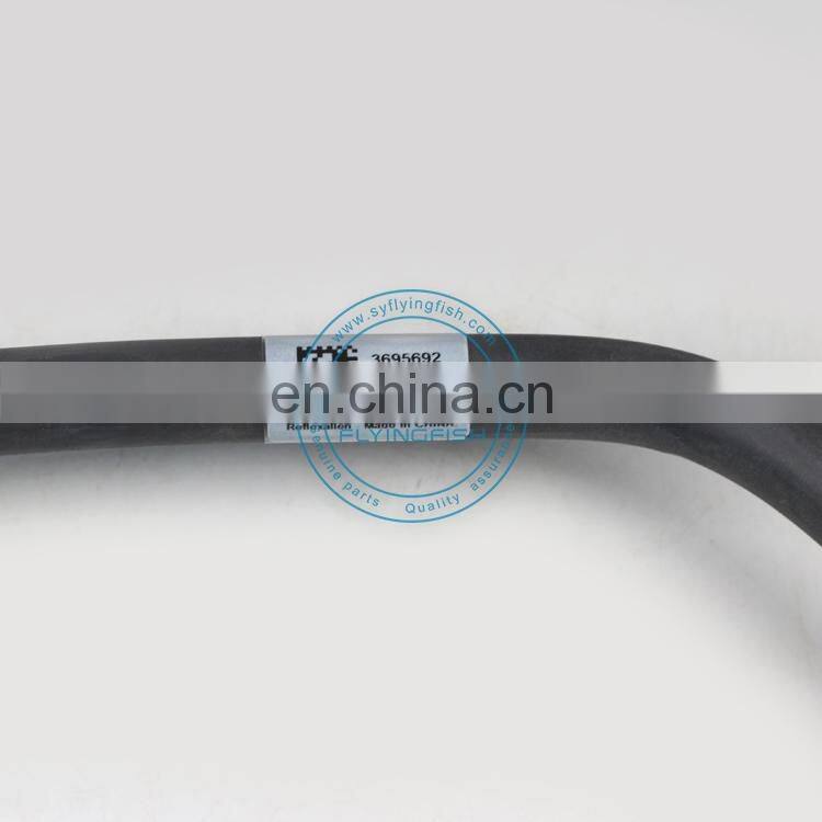 Original and Aftermarket Spare Parts Foton ISG 12 Engine Tube Fuel Supply Pipe To The Engine Filter 3695692