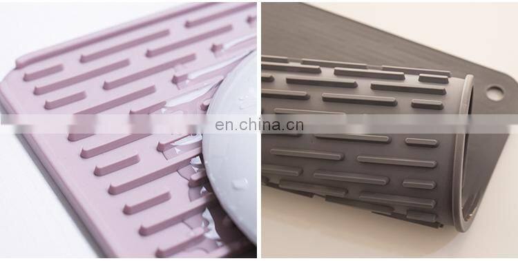 China factory wholesale kitchen placemat Insulation table dinner mat dish drying pvc table mat