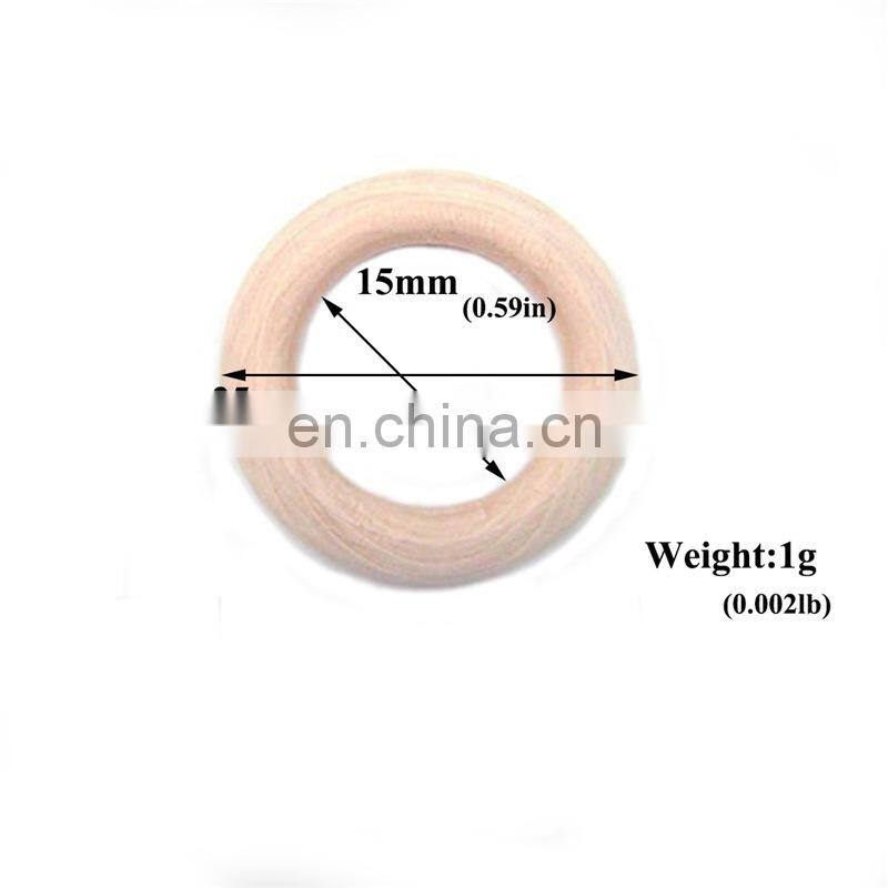 DIY Baby Grind Wooden toys Safe eco-friendly photography Wooden circle ring Infant Gift 11size