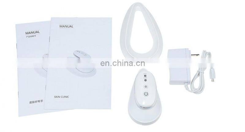 Ready to ship mini Skin clinic Lifting Face Iron Microcurrent Wrinkles beauty Device with fast delivery