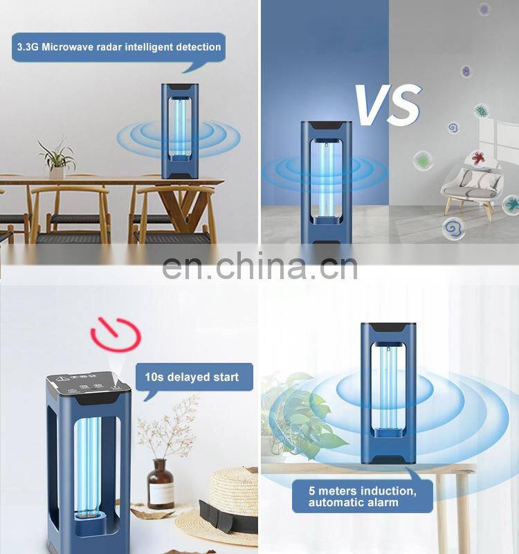 Germicidal Lamp Disinfection uv ozone sterilizer lamp Room Portable uv disinfection lamp uv