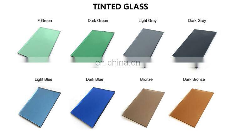 4mm 5mm 6mm Dark green Tinted Glass Emerald green glass