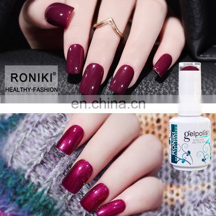 RONIKI Latest Fashion Color Fashion Nail Factory Raw Material Uv Gel 1 Kg