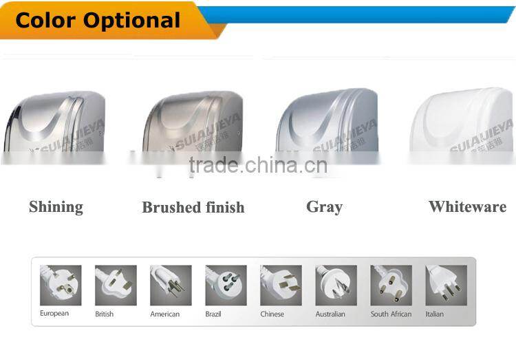 stainless steel automatic hand dryer for restroom