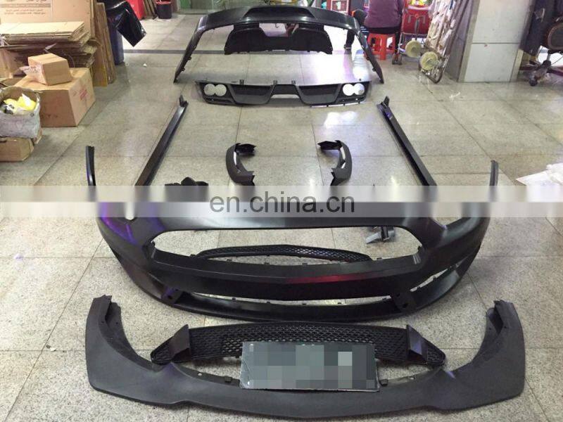 GT Style PP Body Kit Front Rear bumper for Ford Mustang