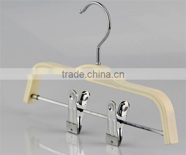 LX259 wholeslae laminated hanger kid's hanger pants hanger