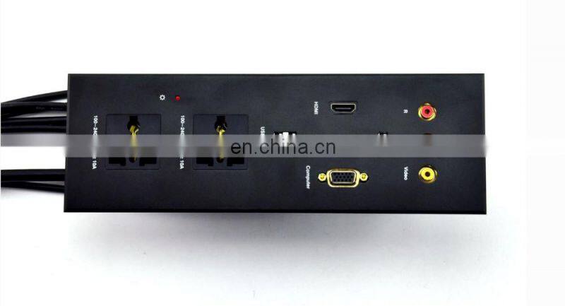 (WP301) Multimedia Power+USB+VGA+AV universal wall socket with USB port