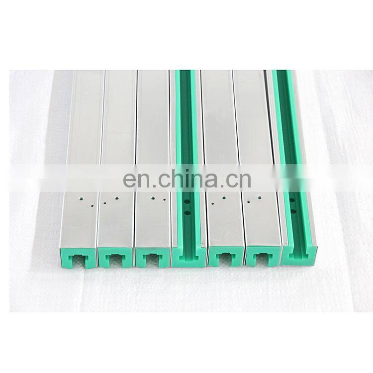 Oem Custom Length Size Wear Resistant Sliding Door Track Rail Nylon Plastic Chain Guide