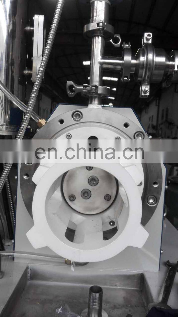 Super fine grinding 5L capacity pin type lab nano bead mill