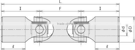 MIyoshi Kikai Standard Type Industrial Universal Joints Strong Type BD