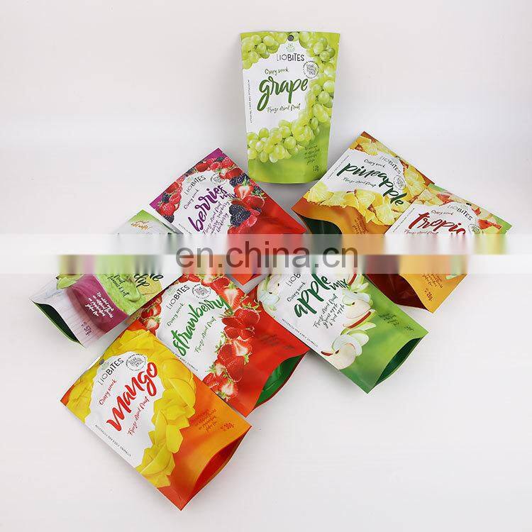 custom nuts packing bag stand up pouch