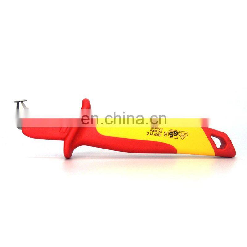 MT-8935 Stainless steel Professional Electrician Tools 1000V VDE Insulated Cable Knife