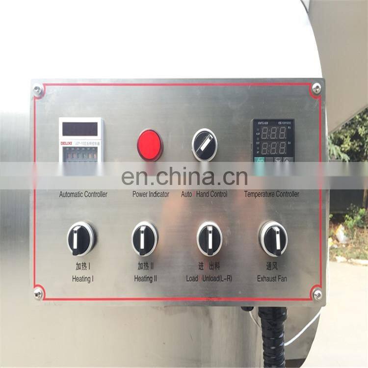 Automatic stainless steel nut roasting machine auto roasted nuts rotary roaster line machines equipment cheap price for sale