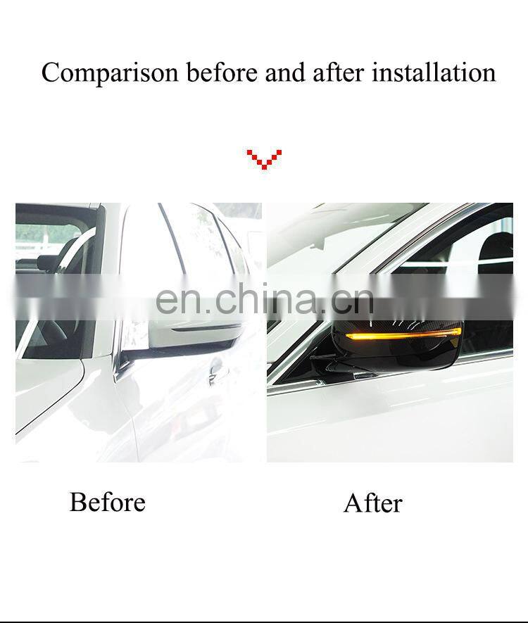 Runde Newest Rearview Mirror Covering For F10 F18 F30 F35 G20 G28 G30 G38 Original Car 1:1 Customization Rearview Housing